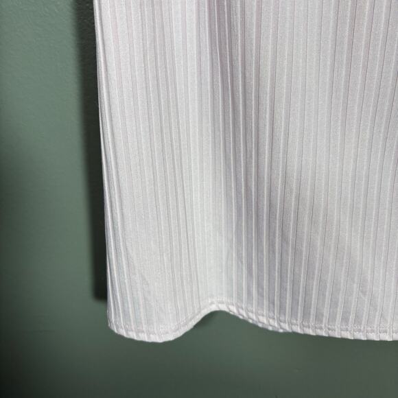 White Birch Purple Coquette Lace Trim Racerback Tank Top - 3X - Womens Plus Size - Picture 4 of 7